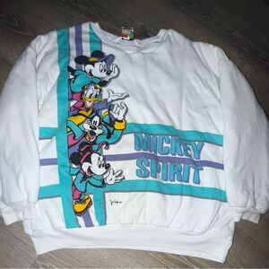 Vintage Mickey Unlimited Disney Jerry Leigh Sweatshirt large